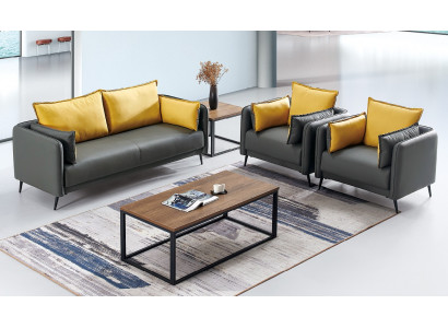 Sofa Bank Bekleding woonlandschap Lederen bankstel banken Kantoorstijl meubelen